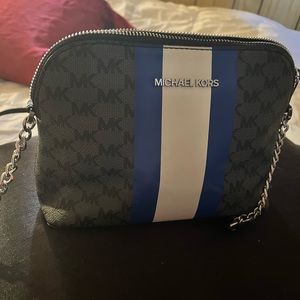 Blue Michael kors purse